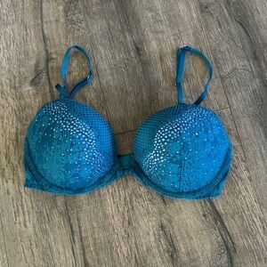 Victoria's Secret Teal Lace Bra